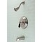 Kingston Brass KB3638PKL Tub and Shower Faucet, Brushed Nickel KB3638PKL - alternate 2